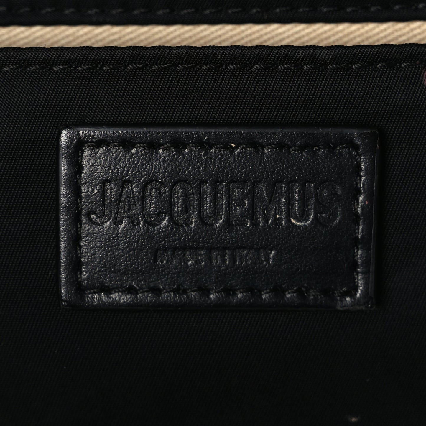 Jacquemus Padded Nylon Le Bambimou  Black