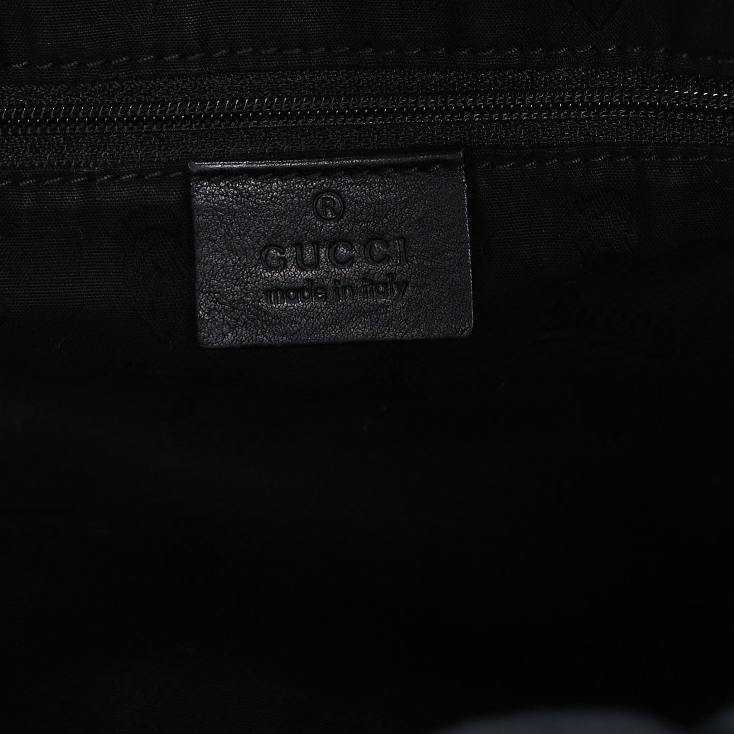 Gucci Guccissima Medium Sukey Tote Black