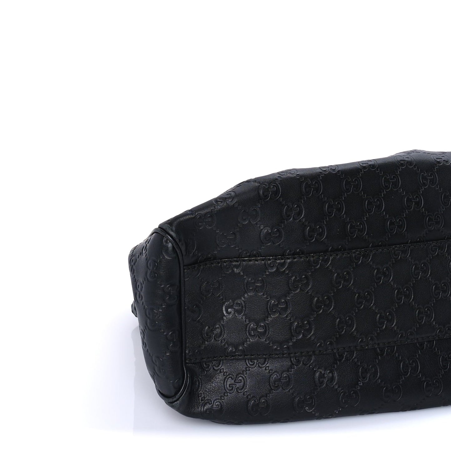 Gucci Guccissima Medium Sukey Tote Black