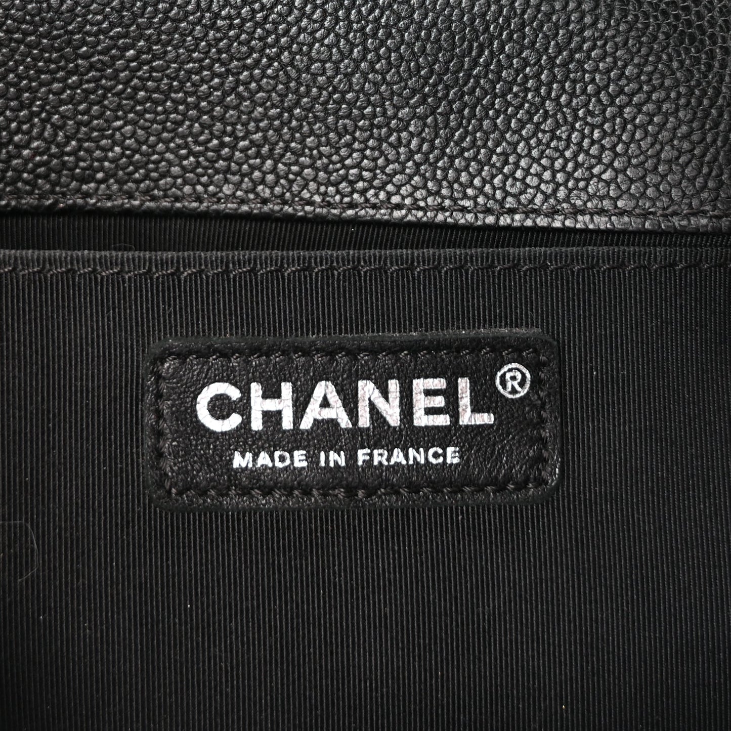 Chanel Caviar Quilted Medium Boy Flap  Black