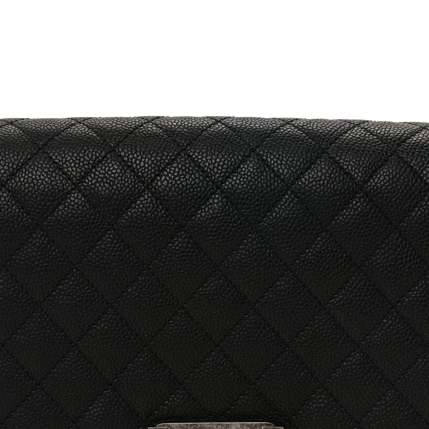 Chanel Caviar Quilted Medium Boy Flap  Black