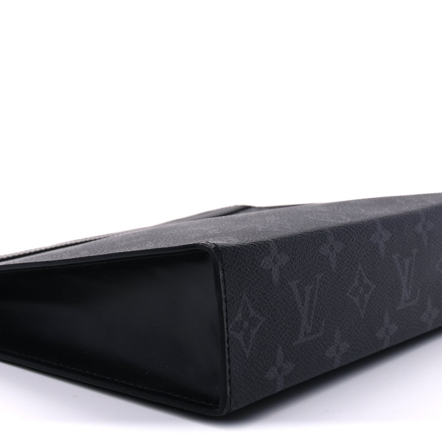 Louis Vuitton Monogram Eclipse Pochette Voyage MM Black