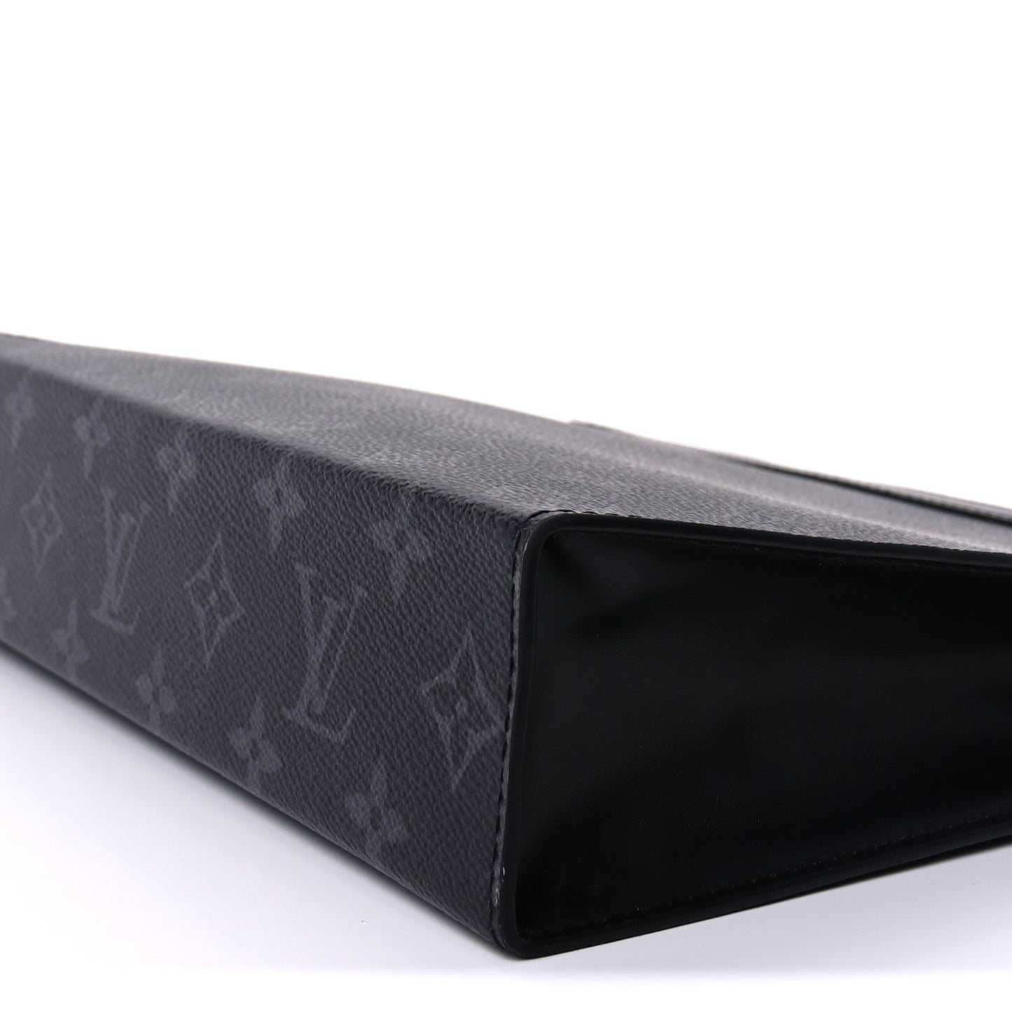 Louis Vuitton Monogram Eclipse Pochette Voyage MM Black