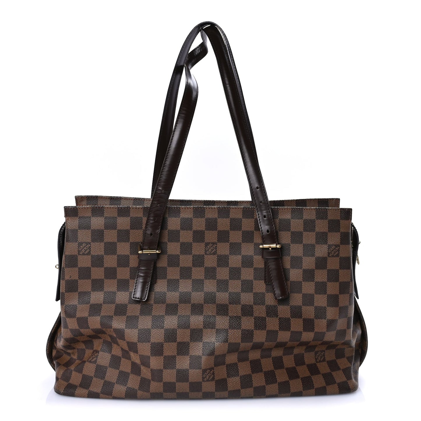 Louis Vuitton Damier Ebene Chelsea Tote Brown