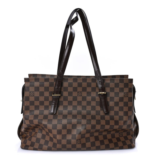 Louis Vuitton Damier Ebene Chelsea Tote Brown