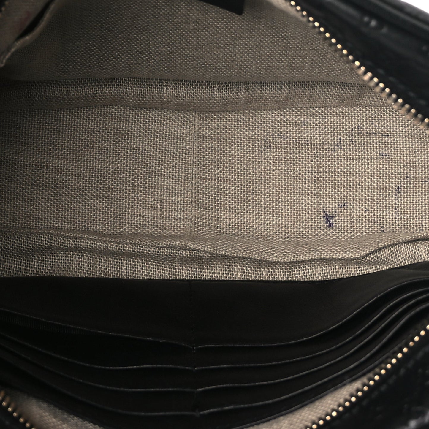 Gucci Microguccissima Mini Bree Messenger Bag Black