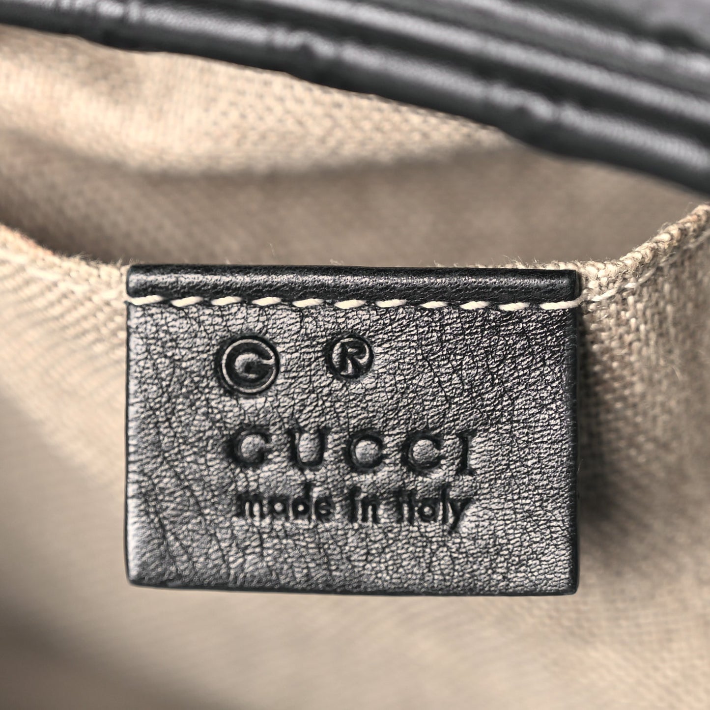 Gucci Microguccissima Mini Bree Messenger Bag Black