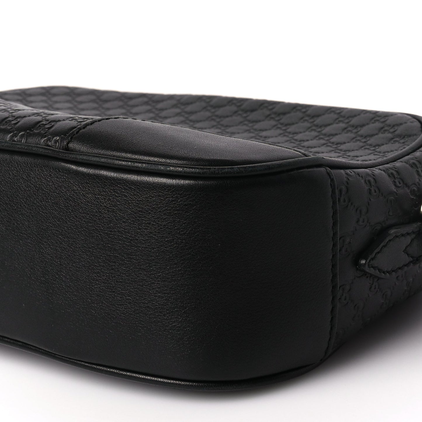 Gucci Microguccissima Mini Bree Messenger Bag Black