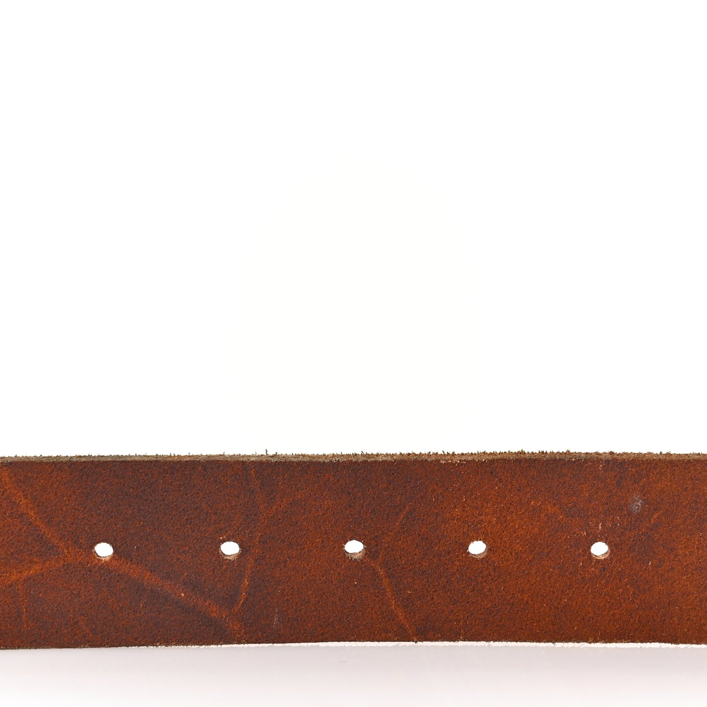 Gucci Faded Calfskin Double G 40mm Belt 80 32 Cuir