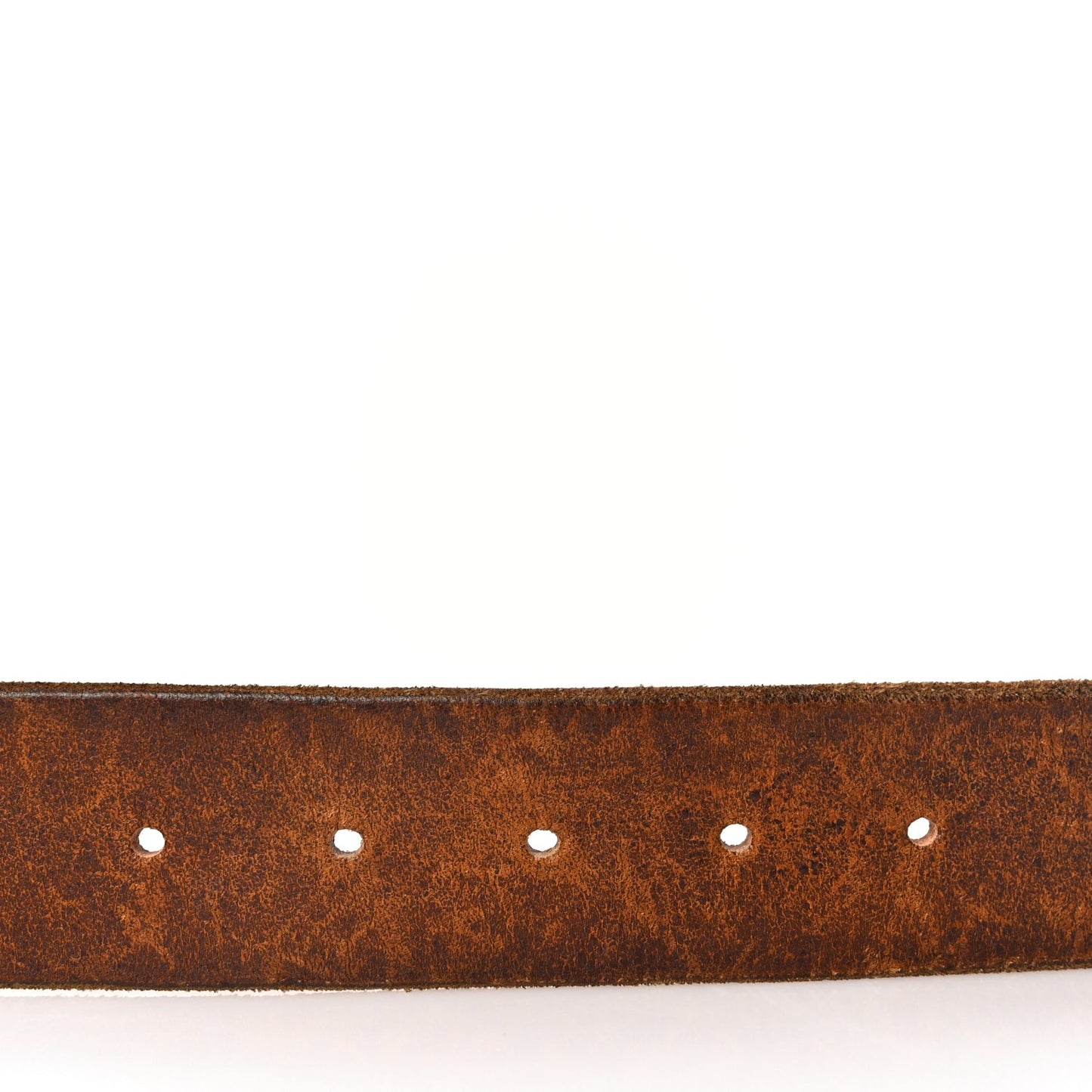 Gucci Faded Calfskin Double G 40mm Belt 80 32 Cuir