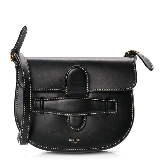Celine  Smooth Calfskin Mini Symmetrical Bag Black