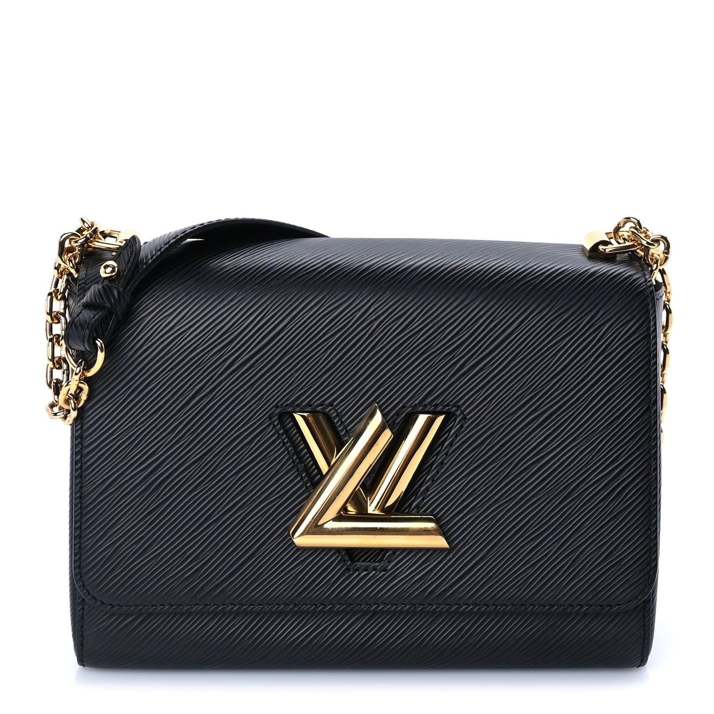 Louis Vuitton Epi Twist Shoulder Bag MM Black