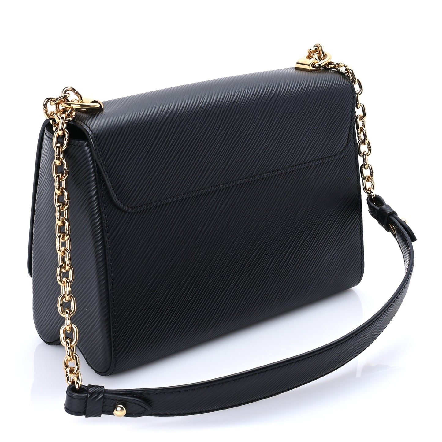 Louis Vuitton Epi Twist Shoulder Bag MM Black