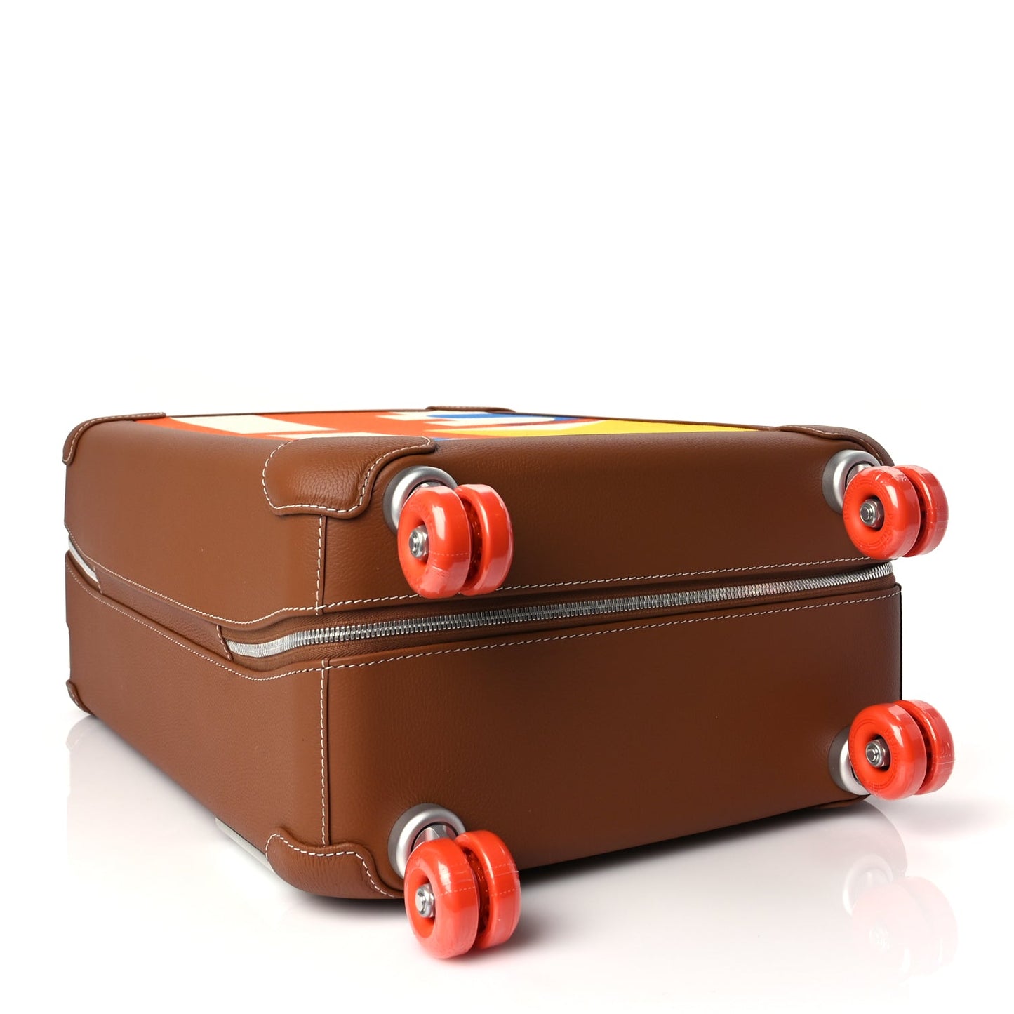 Hermes Canvas Taurillon Regate RMS Rolling Trolley Luggage Multicolor