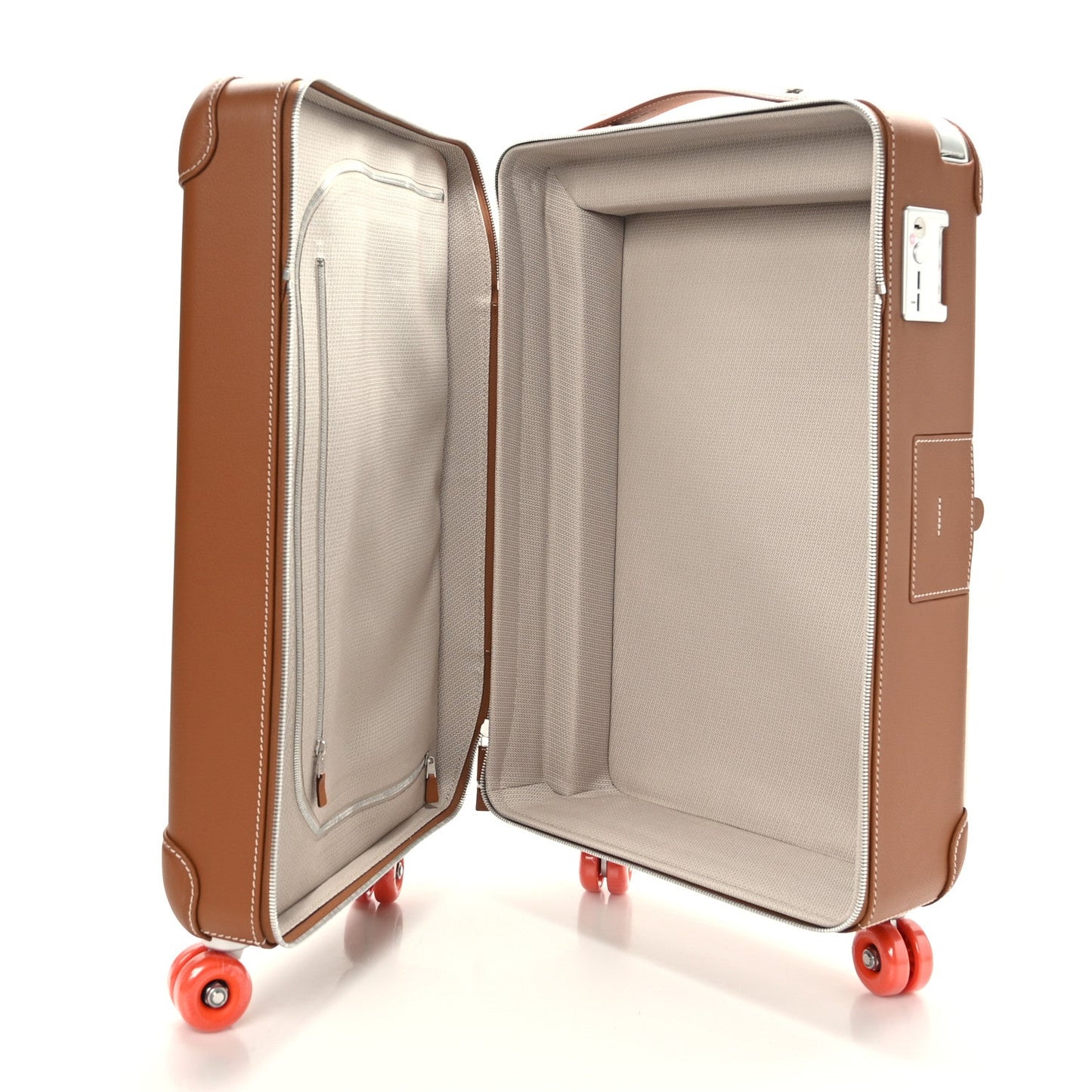 Hermes Canvas Taurillon Regate RMS Rolling Trolley Luggage Multicolor
