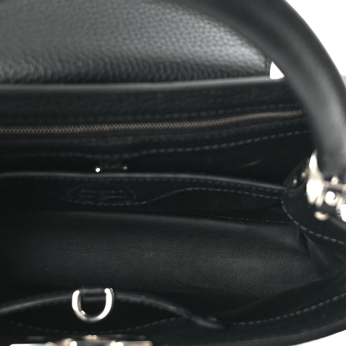 Louis Vuitton LV X YK Taurillon Capucines MM Black