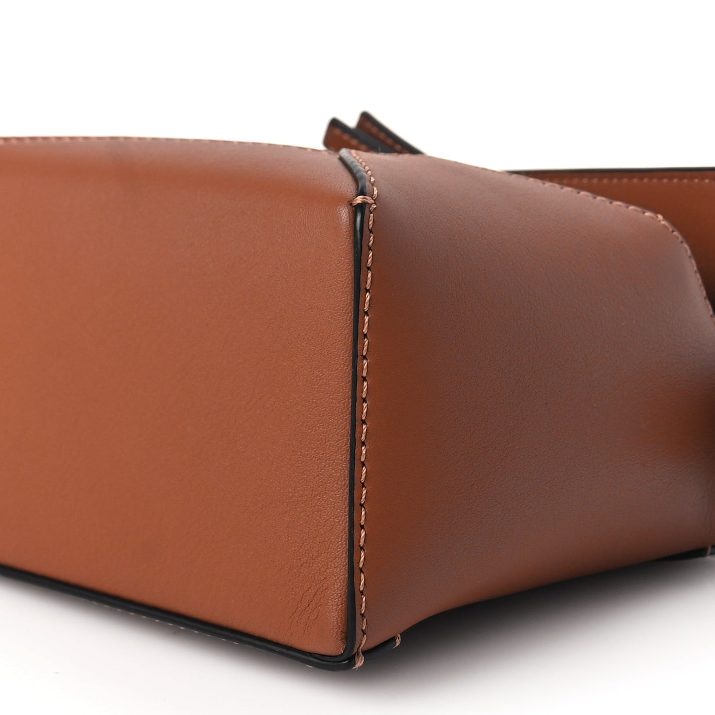 Loewe Calfskin Mini Puzzle Edge Bag Tan