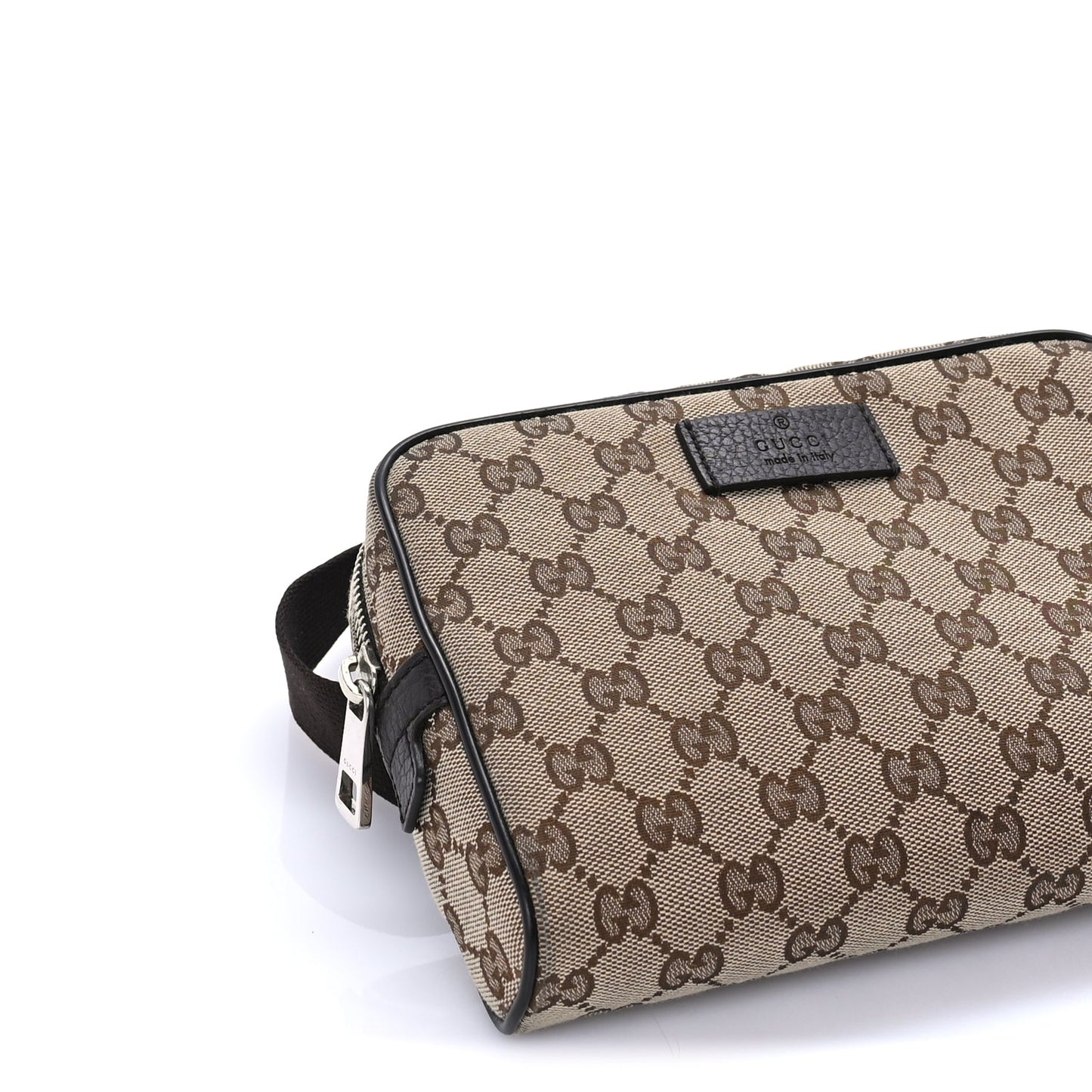 Gucci Monogram Belt Bag Dark Brown