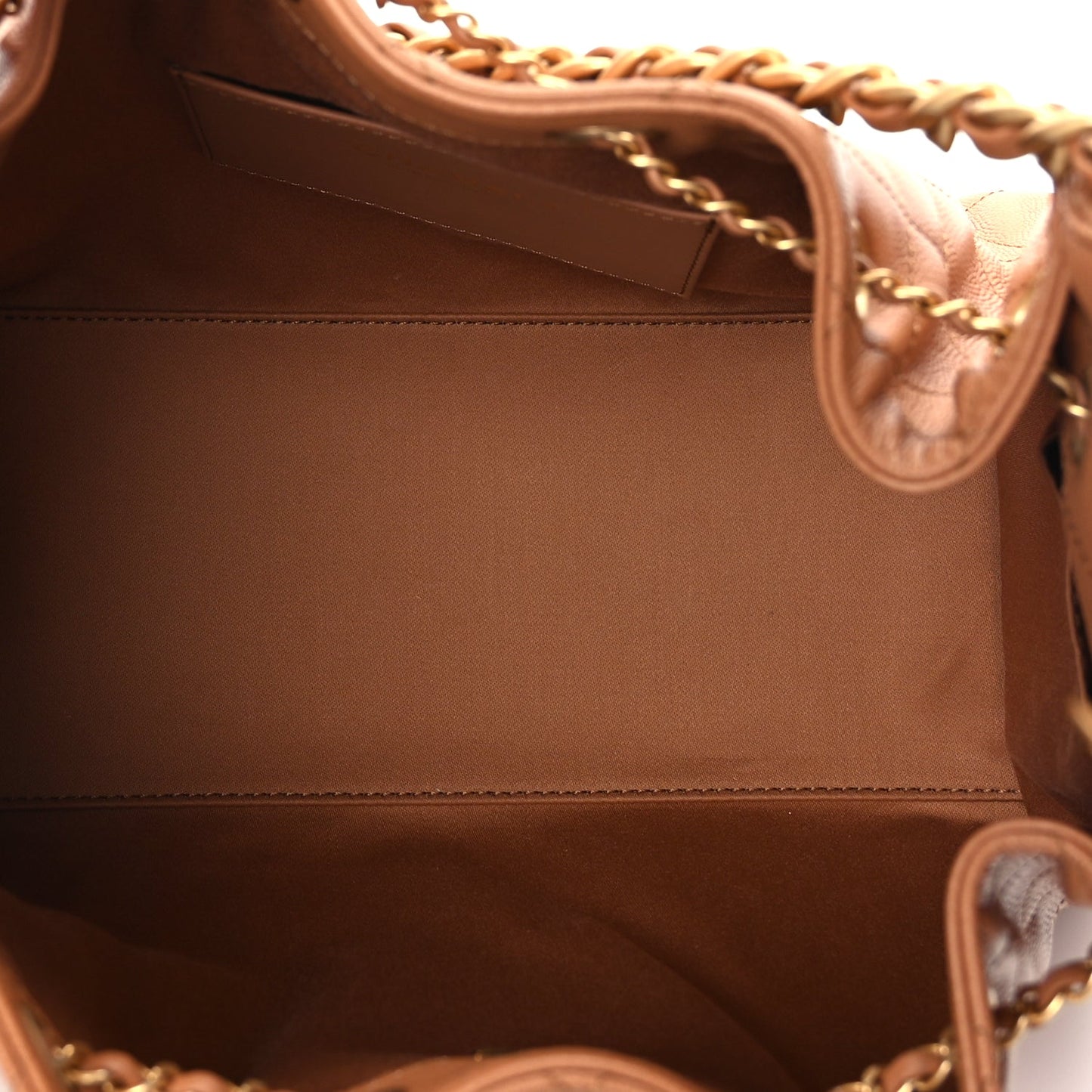 Chanel Caviar Quilted Small Chanel 25 Handbag Brown