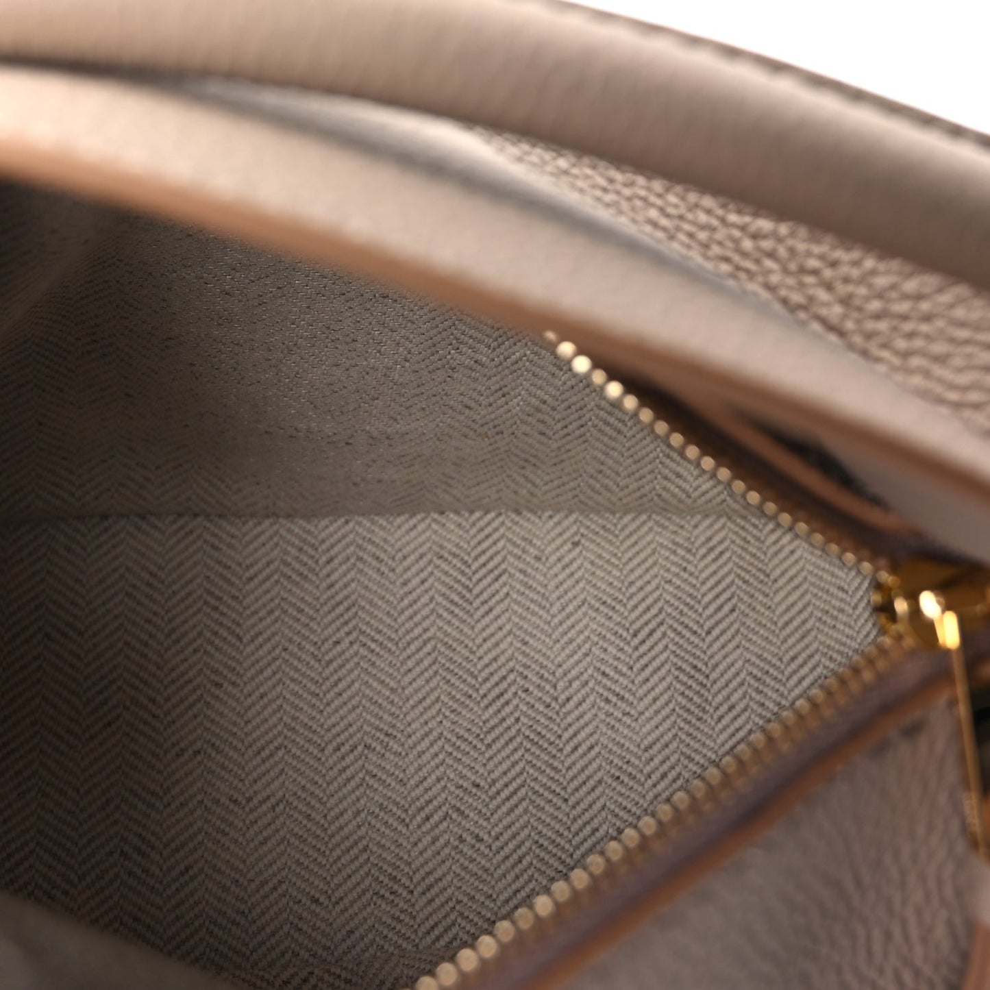 Loewe Calfskin Mini Puzzle Bag  Sand