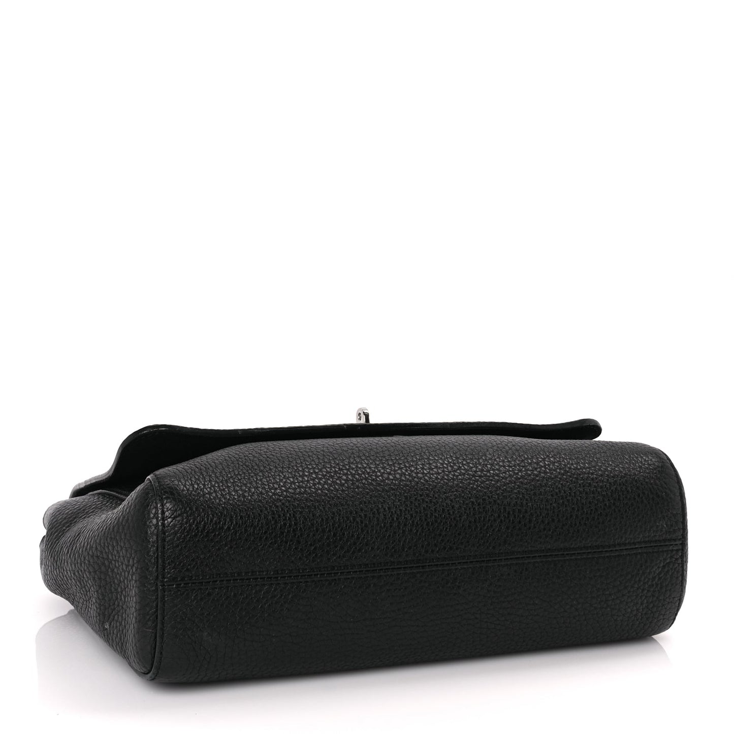 Mulberry Small Classic Grain Calfskin Medium Lily Black