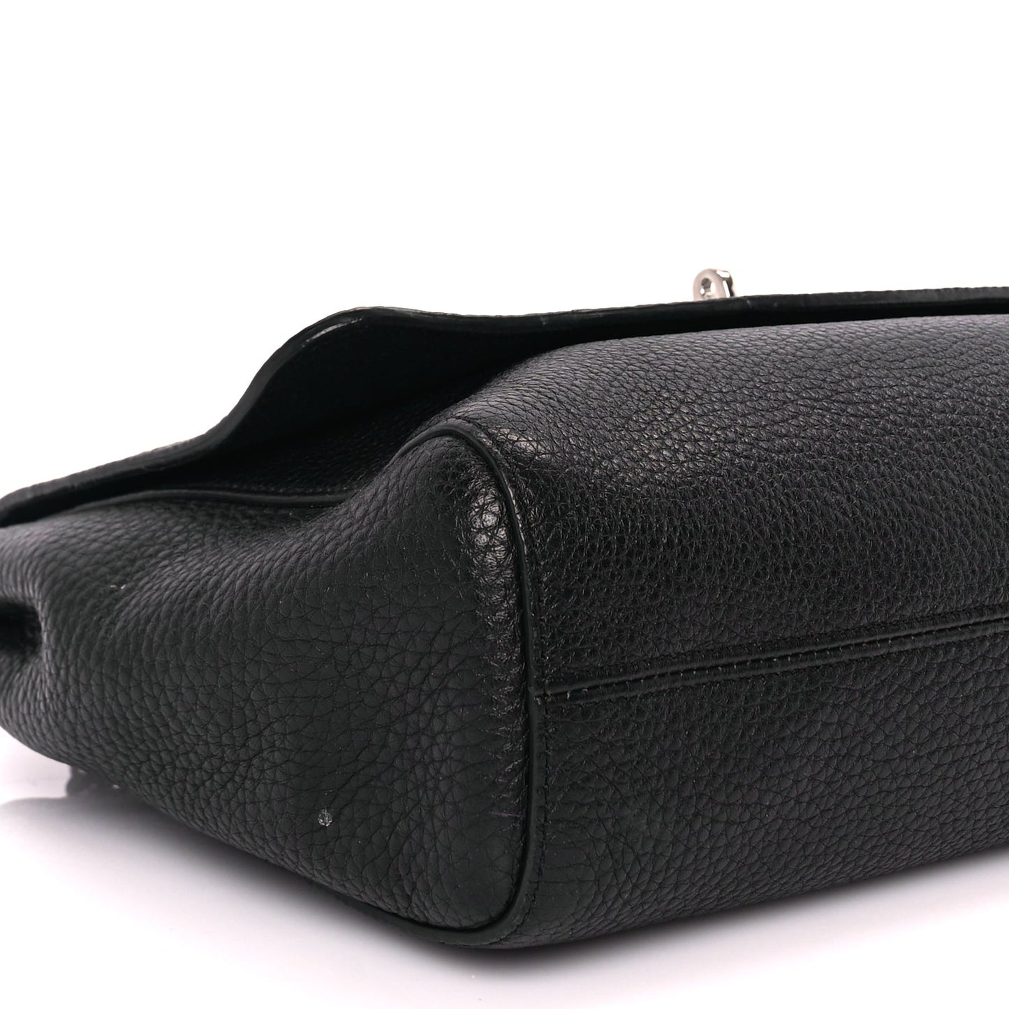 Mulberry Small Classic Grain Calfskin Medium Lily Black