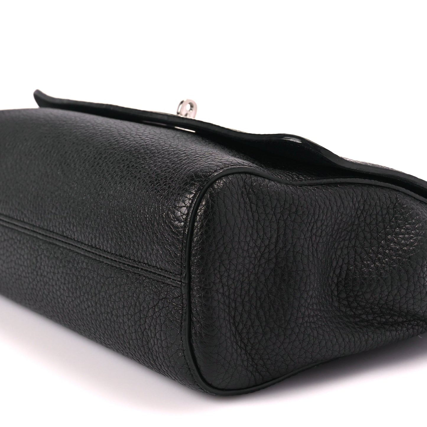 Mulberry Small Classic Grain Calfskin Medium Lily Black