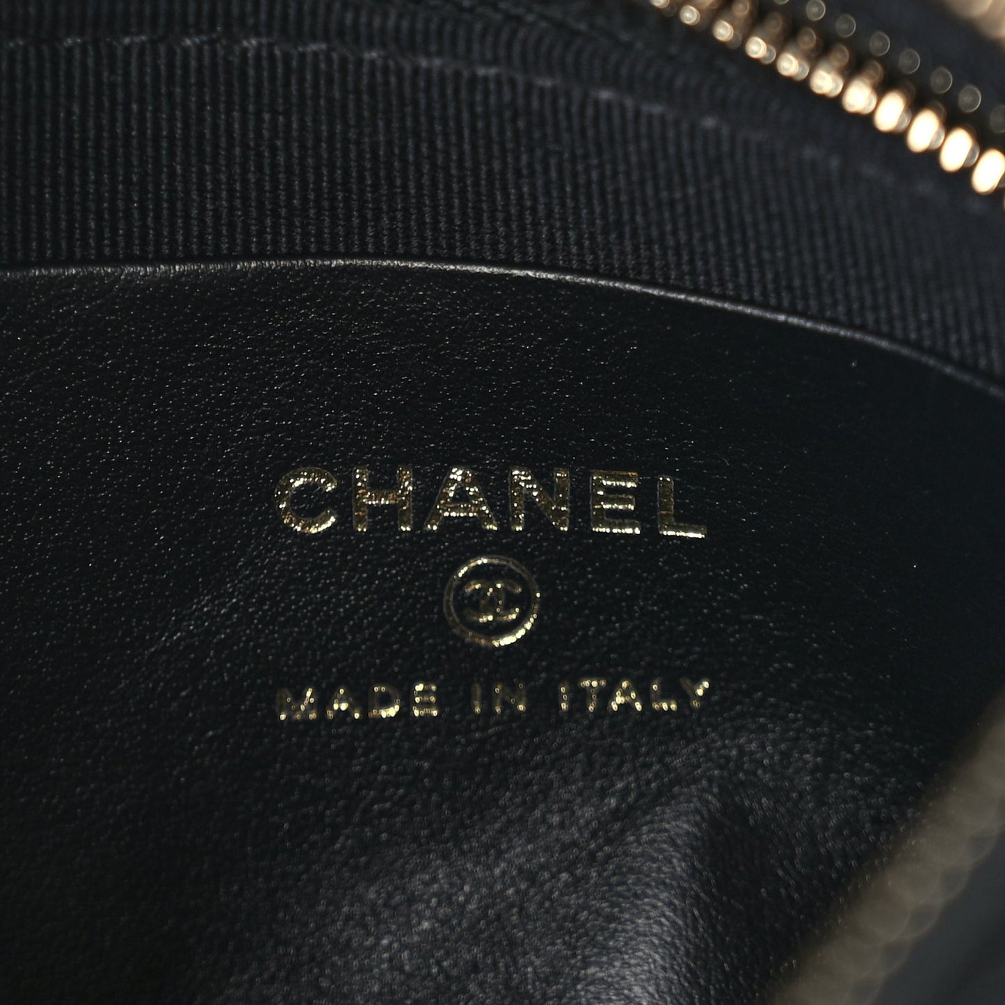 Chanel Lambskin Quilted Chain Around Top Handle Mini Bag Black