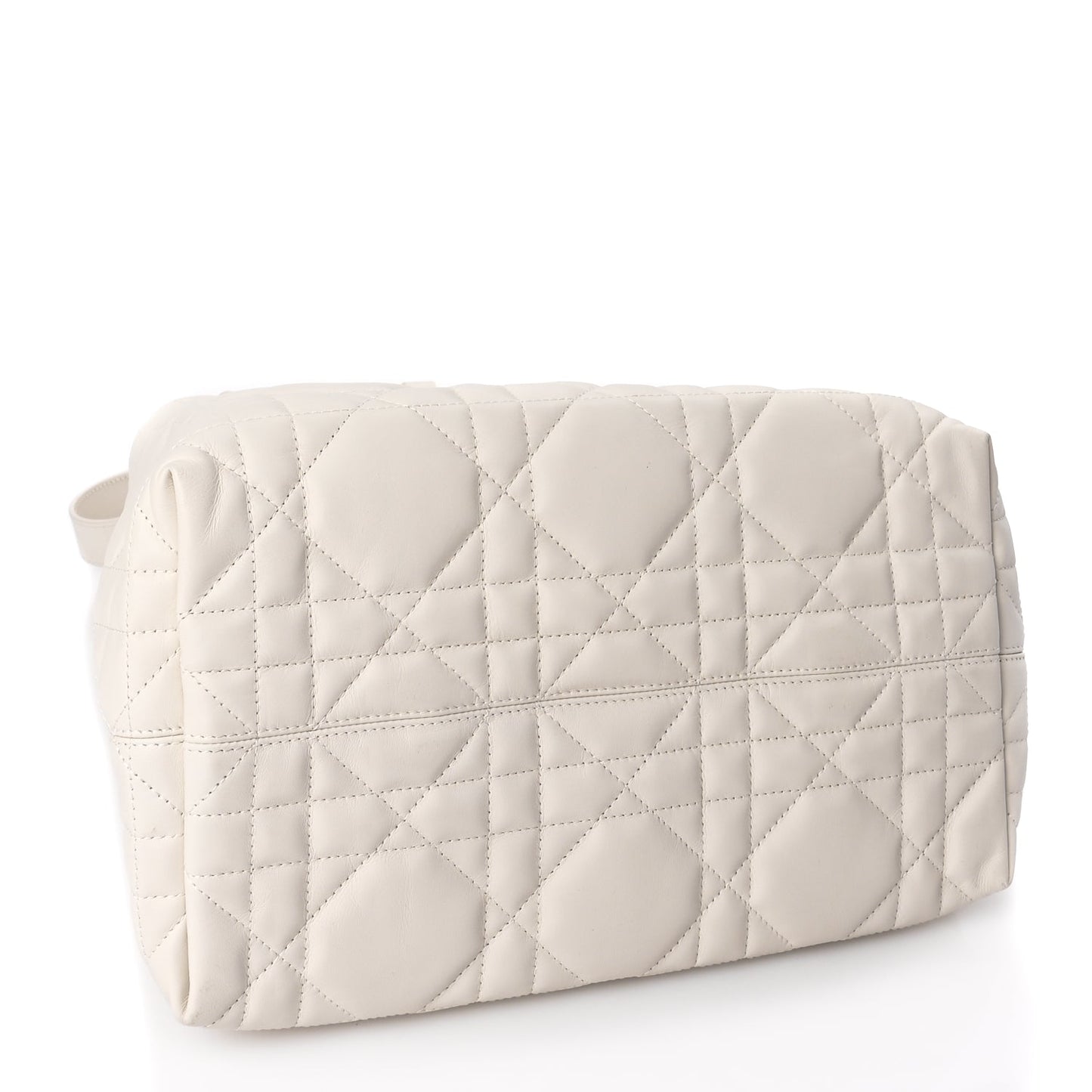 Christian Dior Calfskin Macrocannage Medium Toujours Latte