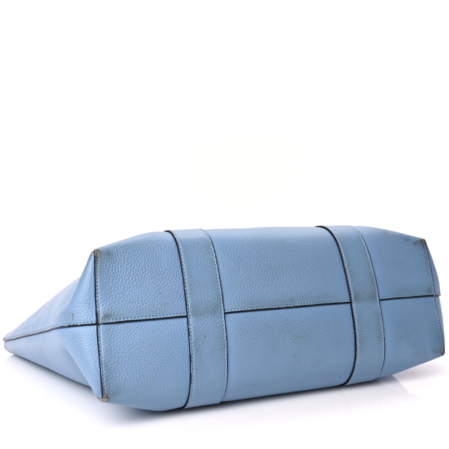 Mulberry Small Classic Grain Bayswater Tote Pale Slate