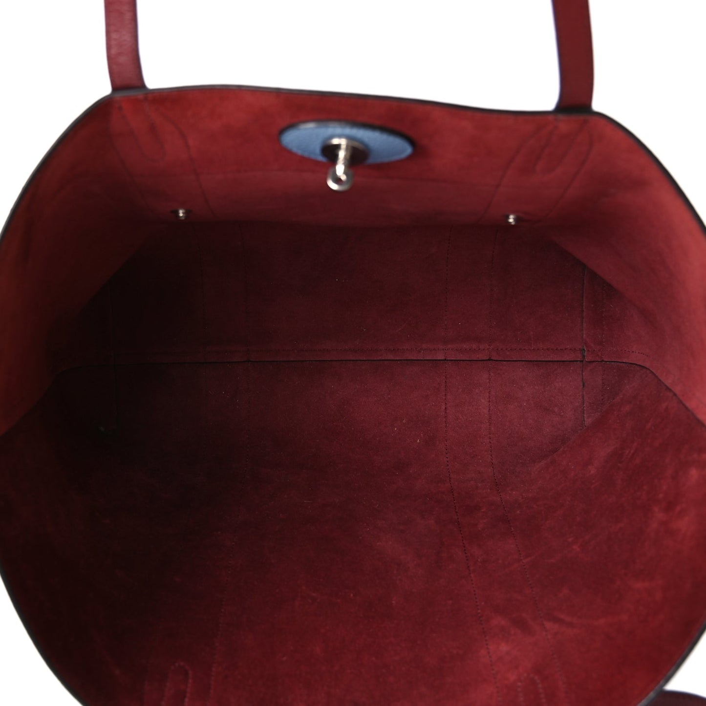 Mulberry Small Classic Grain Bayswater Tote Pale Slate