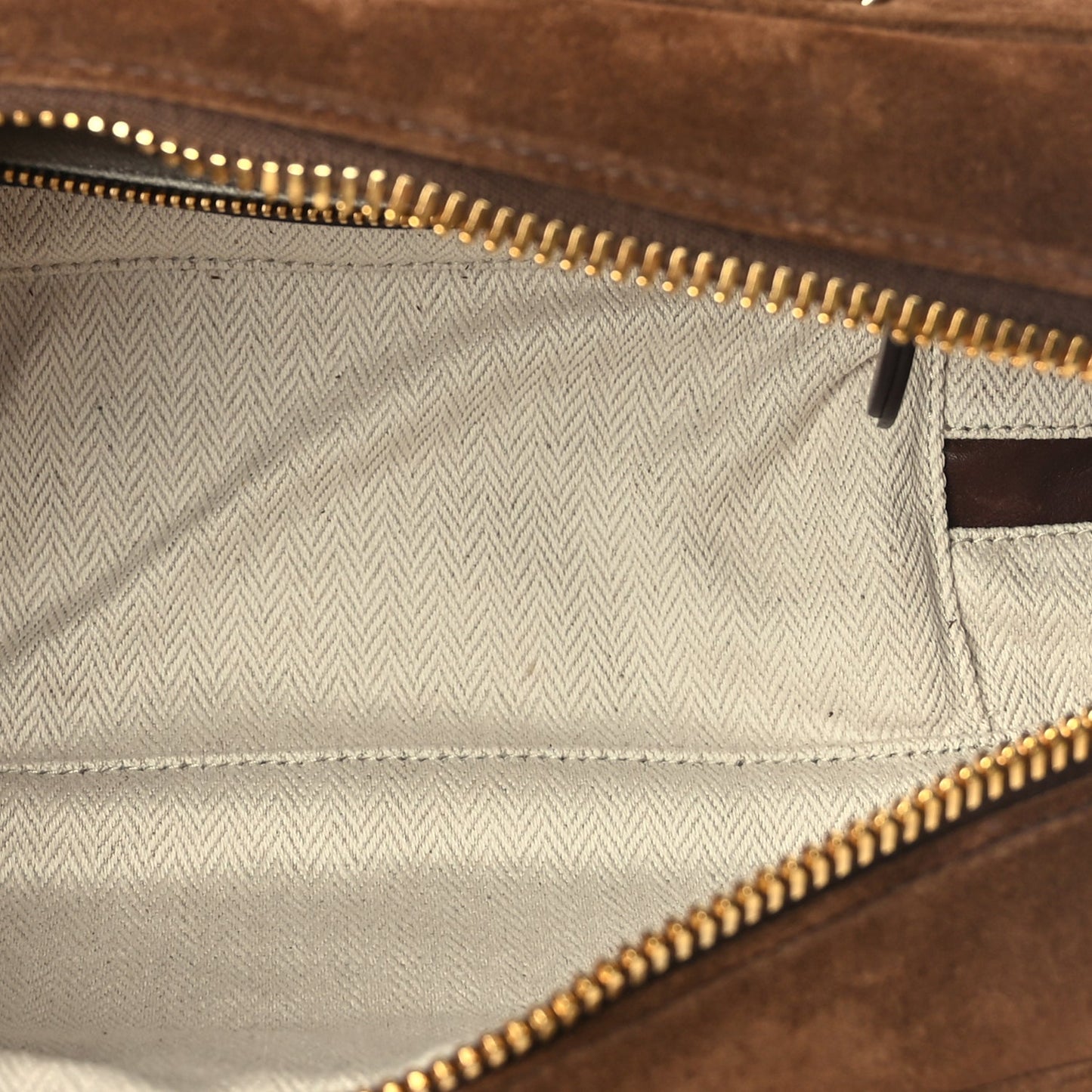 Miu Miu Camoscio Padded Large Arcadie Top Handle Bag Cacao