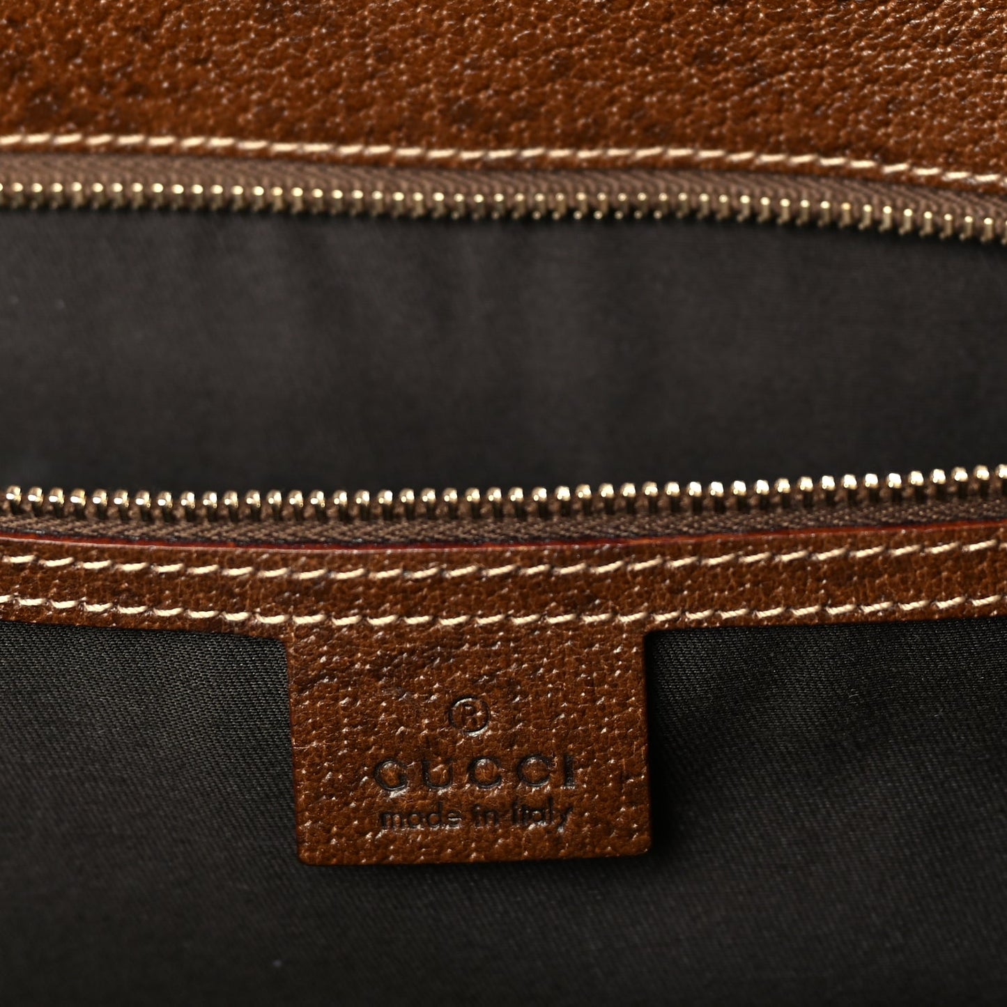 Gucci Suede Bamboo Horsebit Large Flap Bag Brown