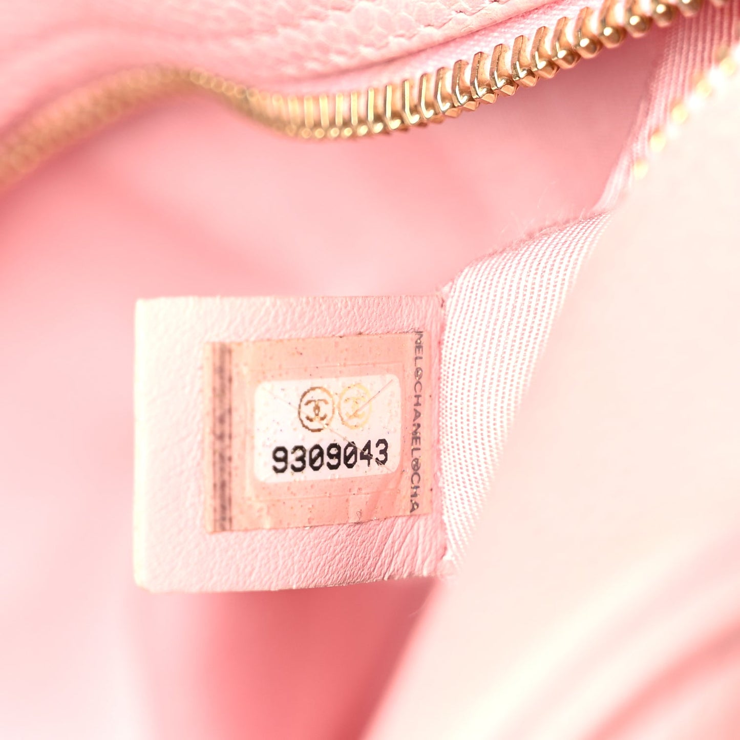 Chanel Caviar Quilted Small Bowler Pink