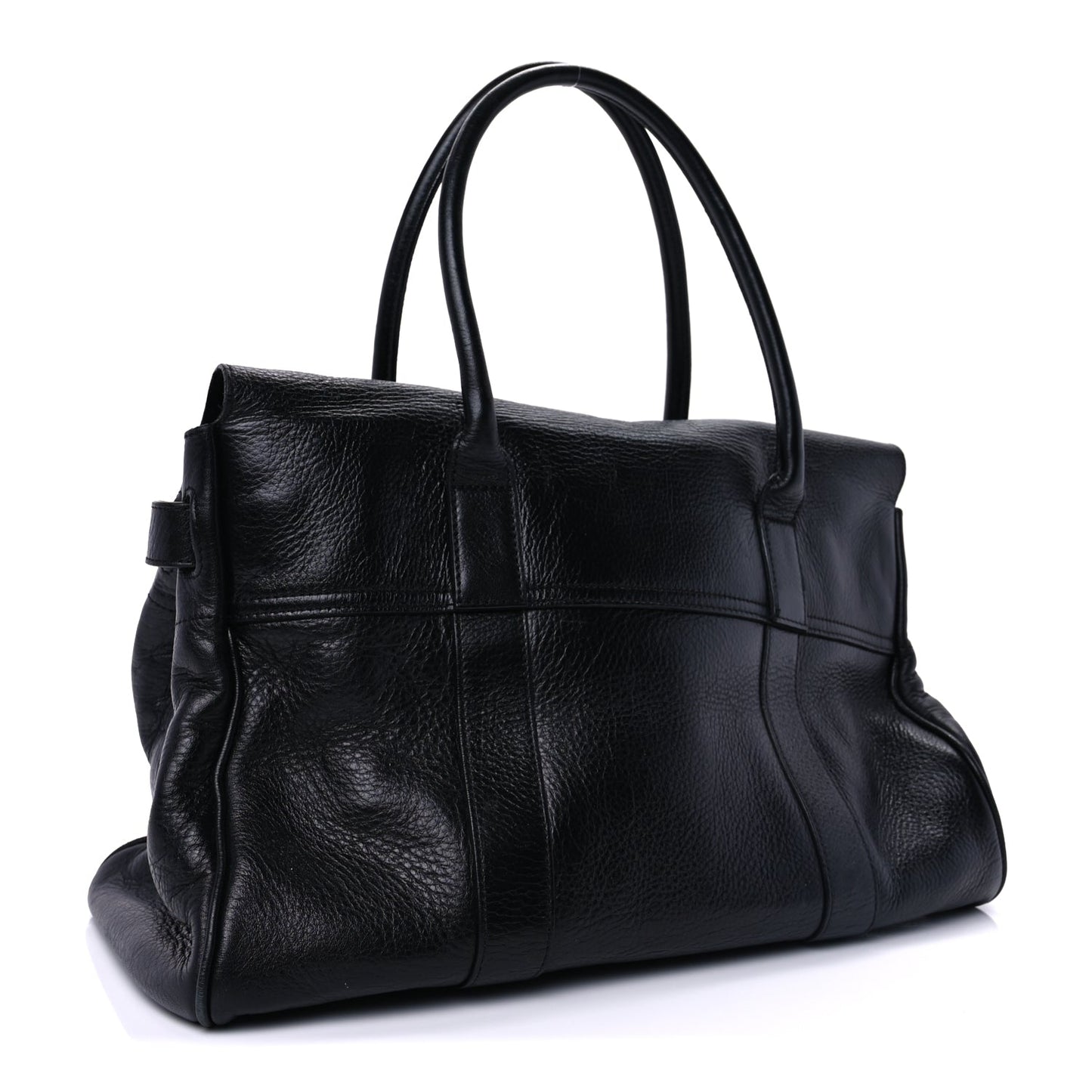 Mulberry Natural Vegetable Tanned Bayswater  Black