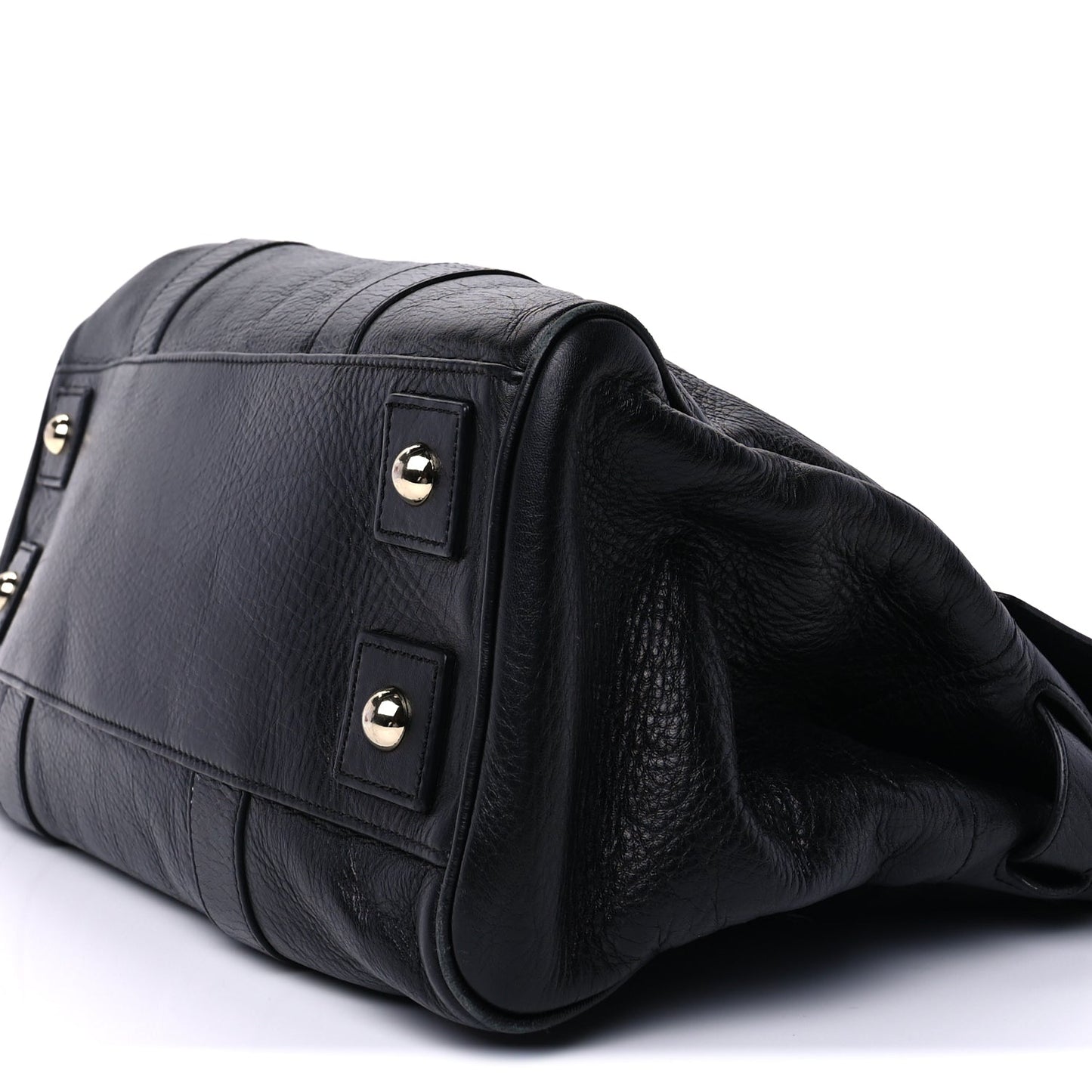 Mulberry Natural Vegetable Tanned Bayswater  Black
