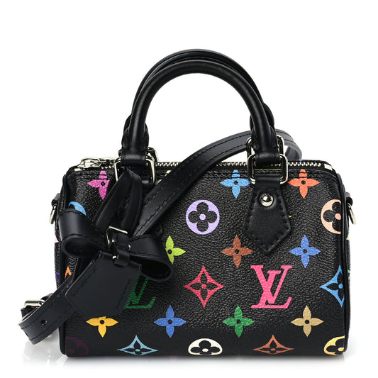 Louis Vuitton LV X TM Monogram Multicolor Nano Speedy Black