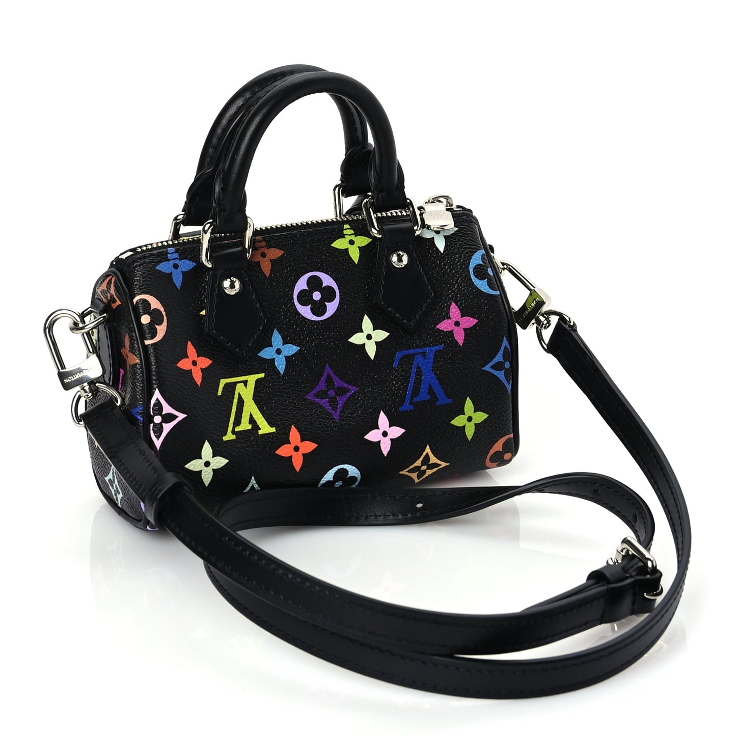 Louis Vuitton LV X TM Monogram Multicolor Nano Speedy Black