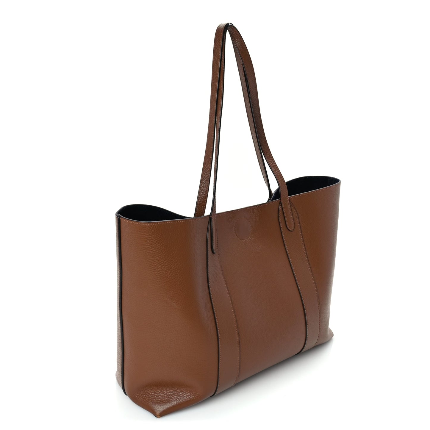 Mulberry Small Classic Grain Bayswater Tote Oak Oxford Blue