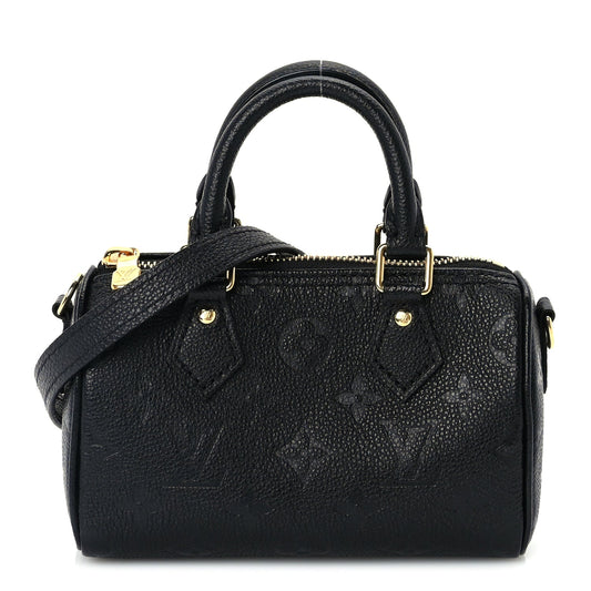 Louis Vuitton Empreinte Monogram Nano Speedy Black