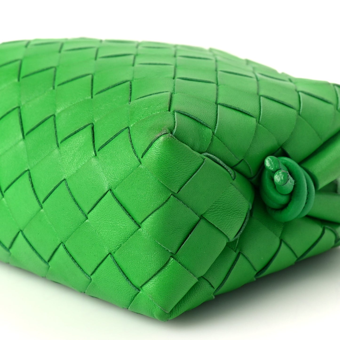 Bottega Veneta Nappa Intrecciato Mini Loop Camera Bag Parakeet