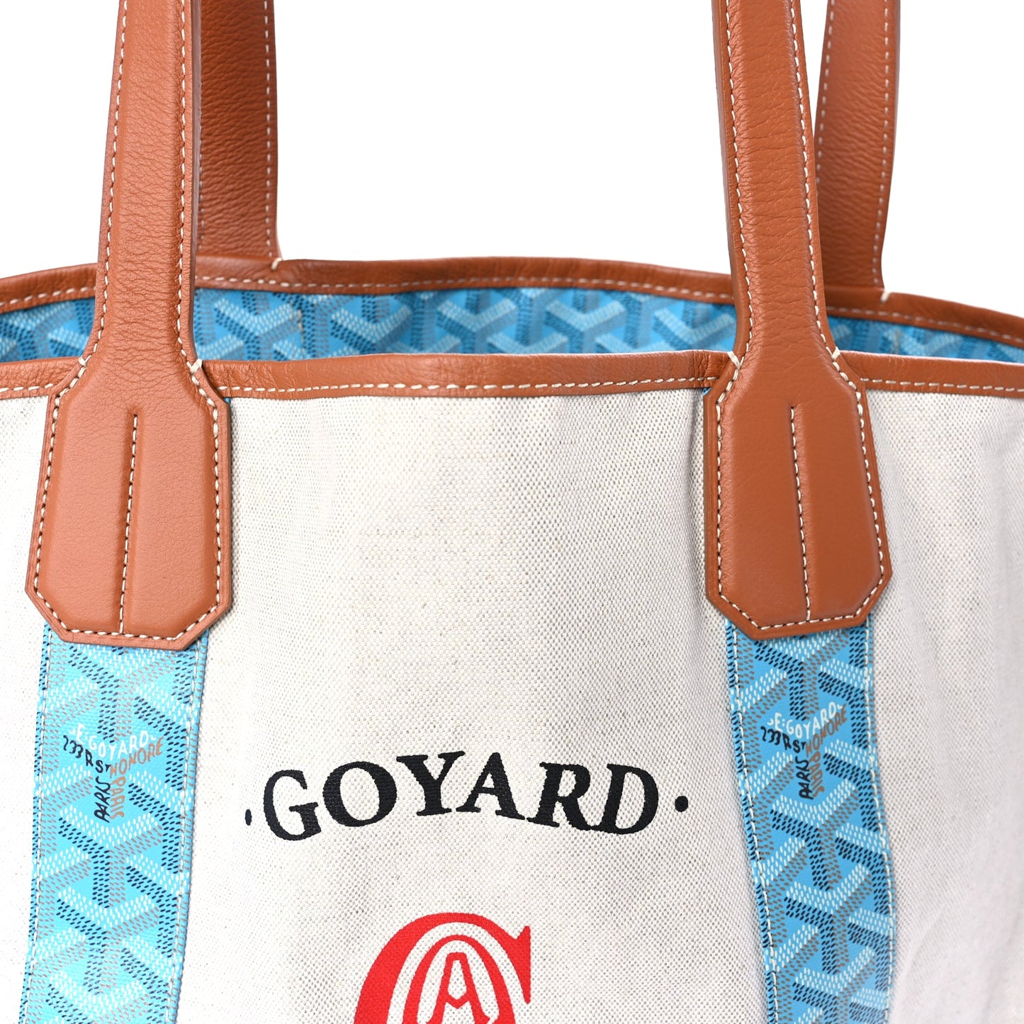 Goyard Reversible Belharra  Light Blue