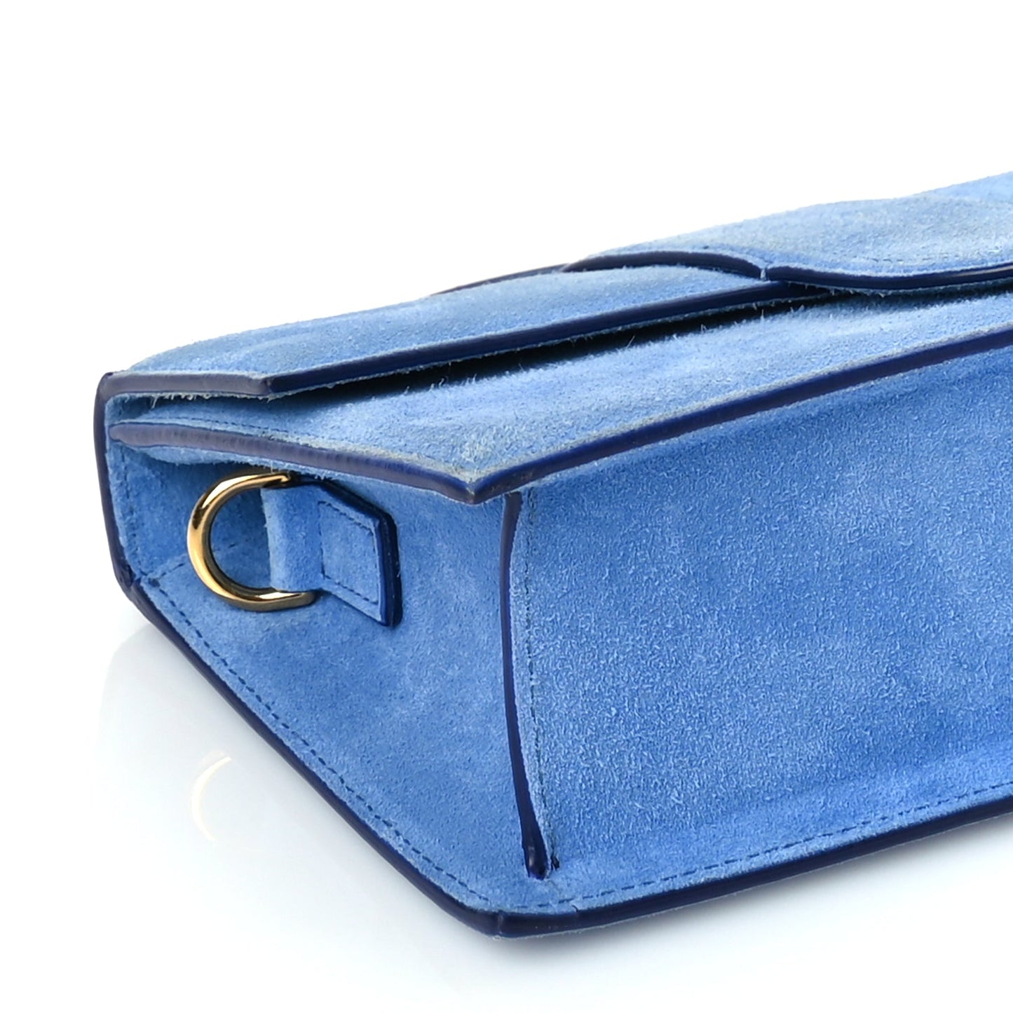 Jacquemus Nubuck Le Grand Bambino Blue