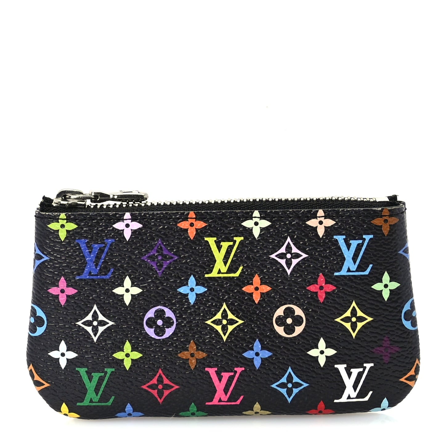 Louis Vuitton LV X TM Monogram Multicolor Key Pouch  Black