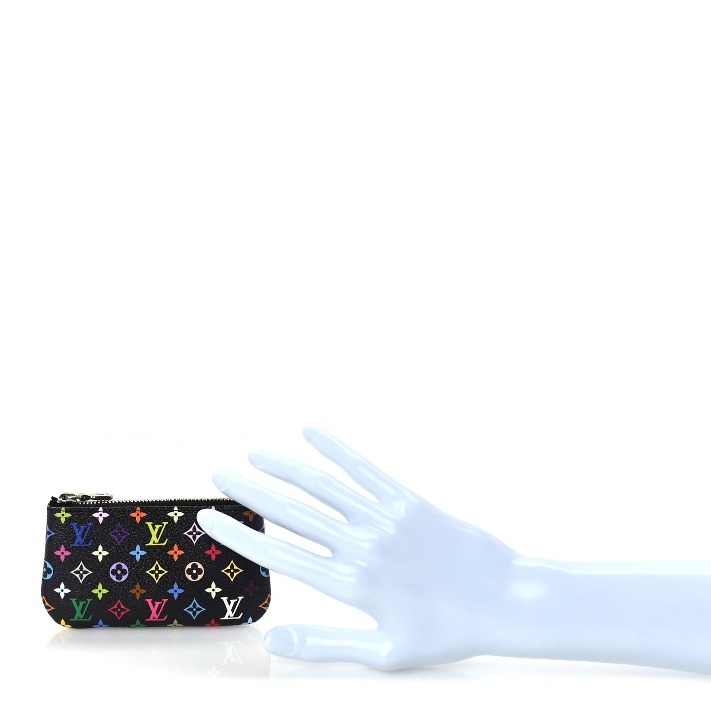 Louis Vuitton LV X TM Monogram Multicolor Key Pouch  Black
