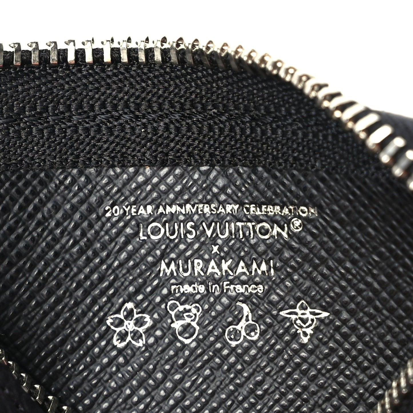 Louis Vuitton LV X TM Monogram Multicolor Key Pouch  Black