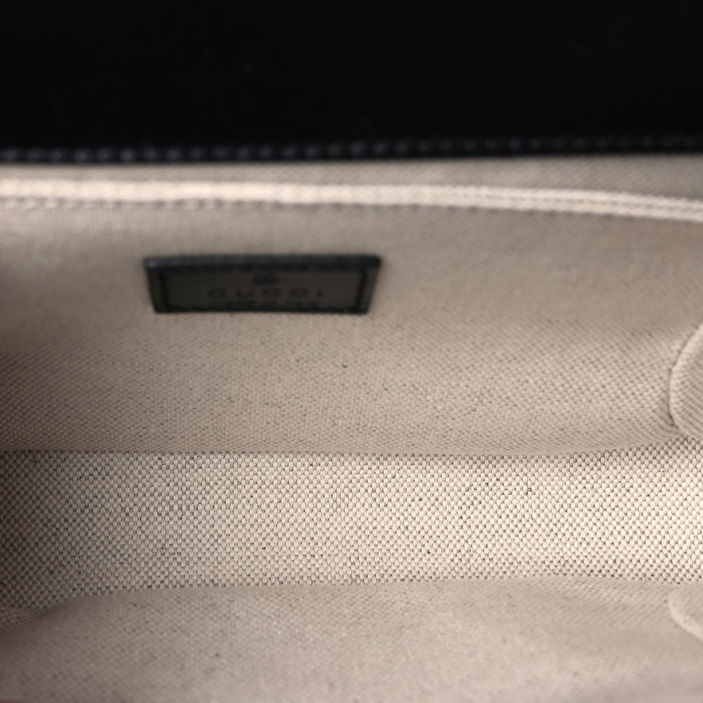 Gucci Calfskin Go Small Shoulder Bag  Black