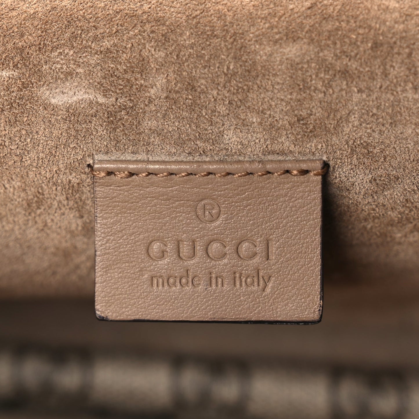 Gucci GG Supreme Monogram Small Dionysus Shoulder Bag Taupe