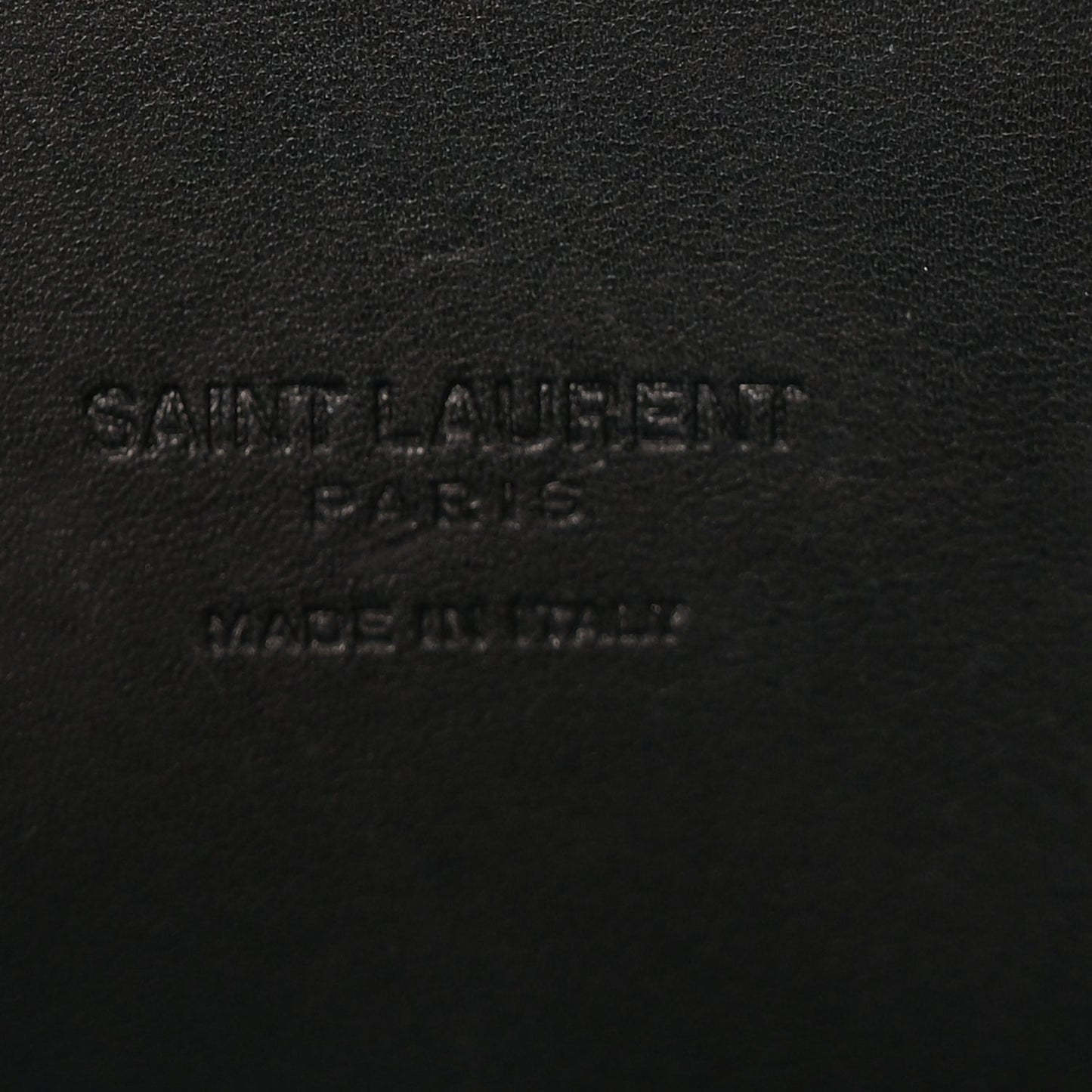 Saint Laurent Smooth Calfskin Classic Monogram Small Kaia Satchel Black