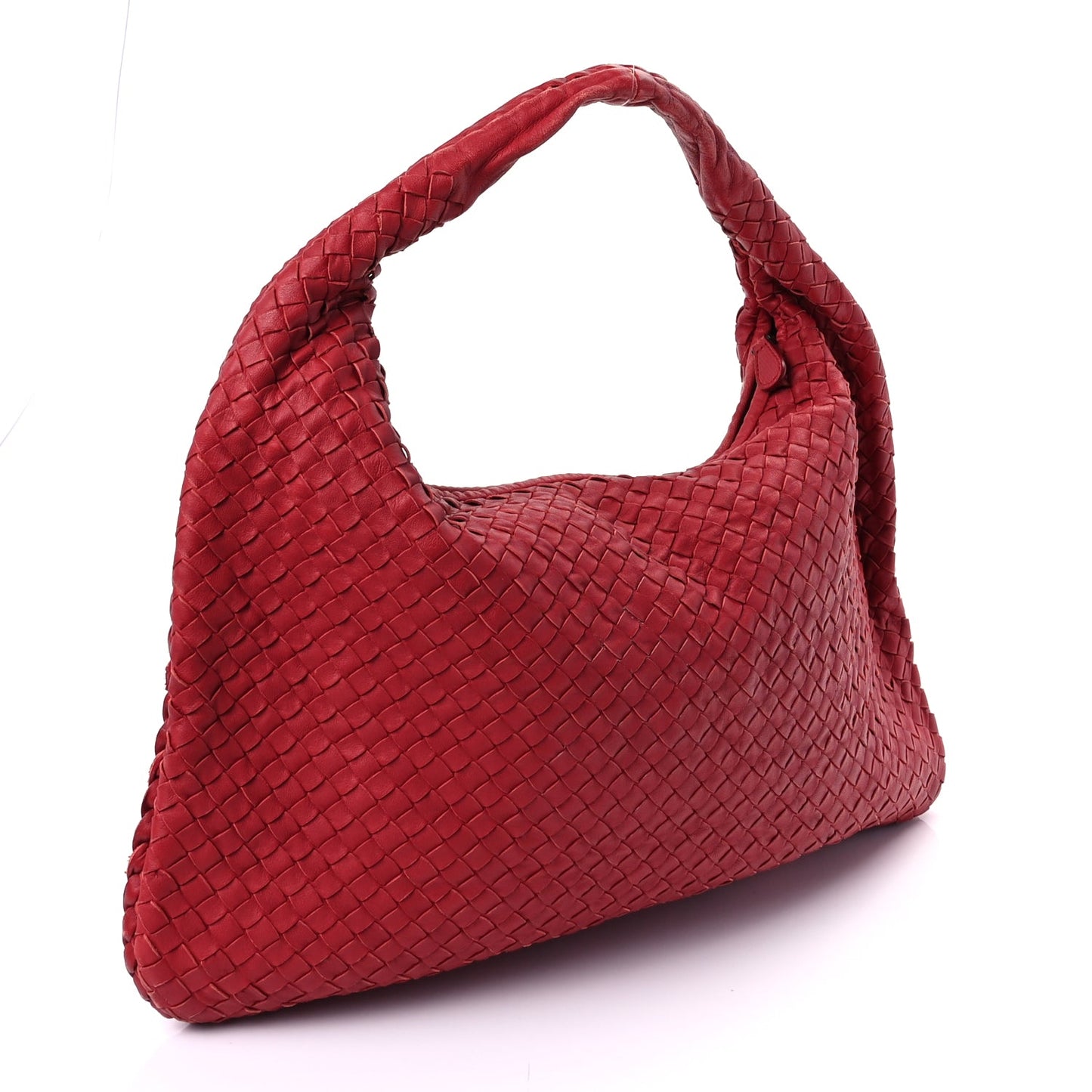 Bottega Veneta Nappa Intrecciato Medium Veneta Hobo Fraise